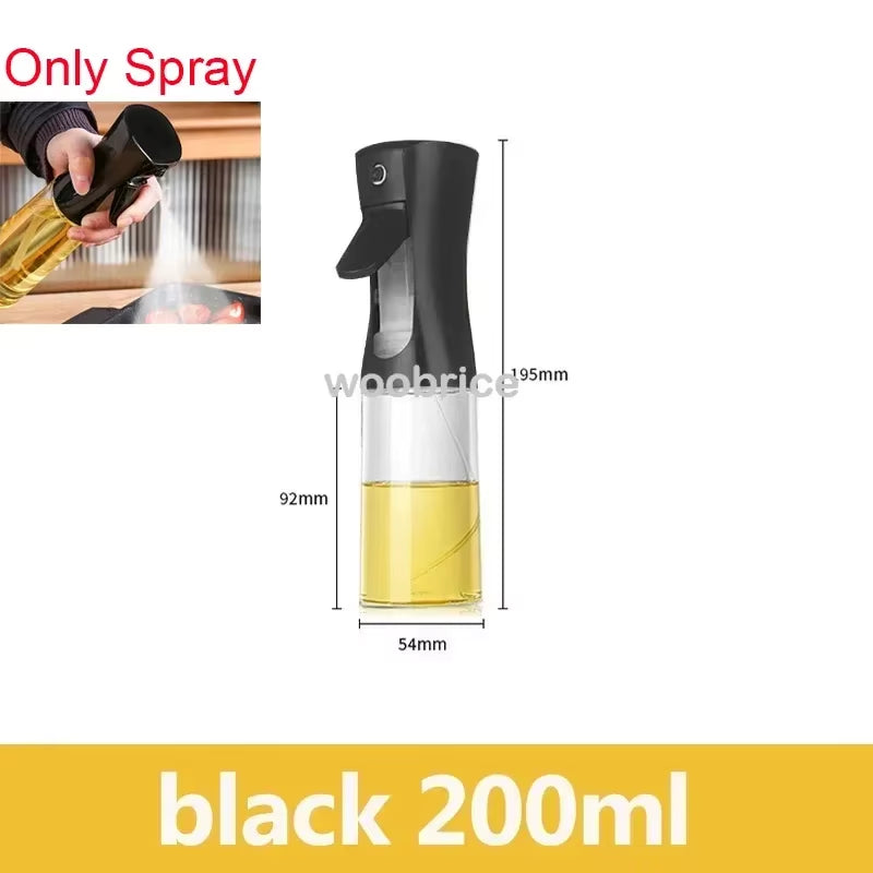 2In1 500Ml Plastic Spray Oil Sprayer Bottle Spray Oil Dispenser Oil Jar Cruet BBQ Kitchen Baking Roasting Picnic Kitchen Tool
